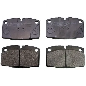 Jeu de 4 plaquettes de frein avant DENCKERMANN B110249