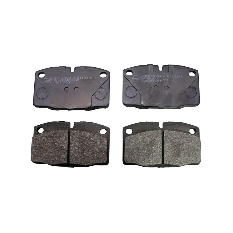 Jeu de 4 plaquettes de frein avant DENCKERMANN B110249