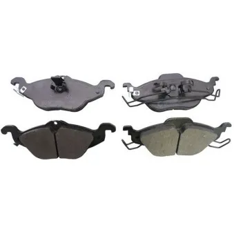 Jeu de 4 plaquettes de frein avant DENCKERMANN B110250