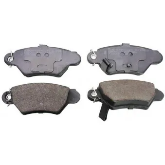 Jeu de 4 plaquettes de frein arrière DENCKERMANN B110252