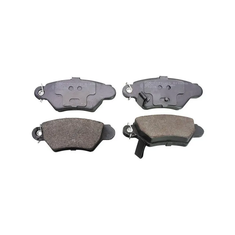 Jeu de 4 plaquettes de frein arrière DENCKERMANN B110252