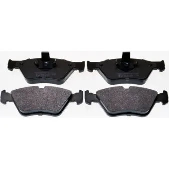 Jeu de 4 plaquettes de frein avant DENCKERMANN B110265