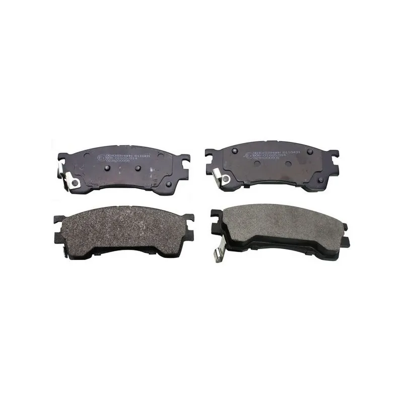 Jeu de 4 plaquettes de frein avant DENCKERMANN B110431
