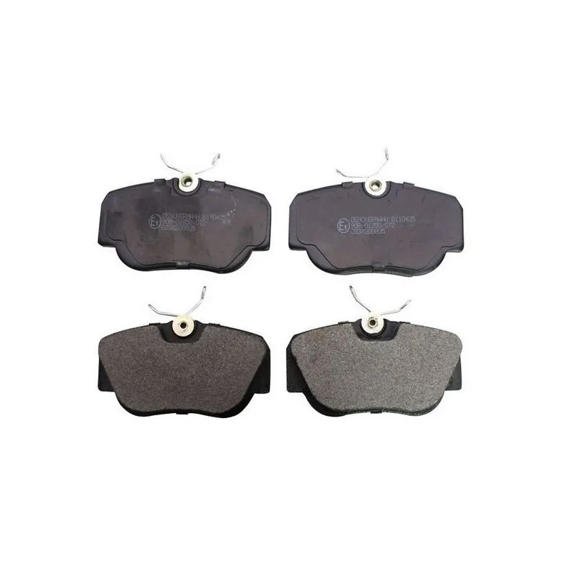 Jeu de 4 plaquettes de frein avant DENCKERMANN B110435