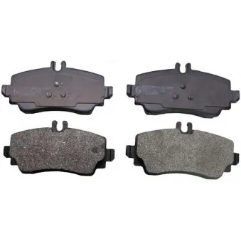 Jeu de 4 plaquettes de frein avant DENCKERMANN B110439