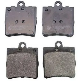 Jeu de 4 plaquettes de frein arrière DENCKERMANN B110446