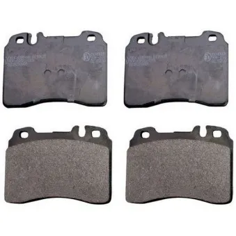 Jeu de 4 plaquettes de frein avant DENCKERMANN B110455