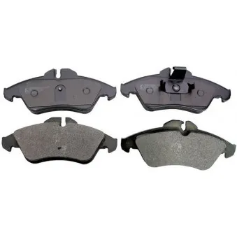 Jeu de 4 plaquettes de frein avant DENCKERMANN B110470