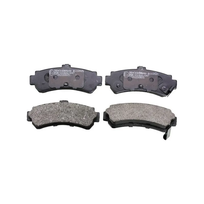 Jeu de 4 plaquettes de frein arrière DENCKERMANN B110525