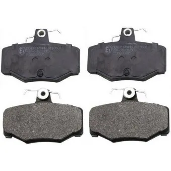 Jeu de 4 plaquettes de frein arrière DENCKERMANN B110560