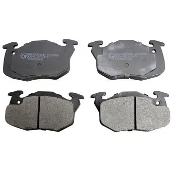 Jeu de 4 plaquettes de frein avant DENCKERMANN B110588