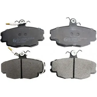 Jeu de 4 plaquettes de frein avant DENCKERMANN B110590