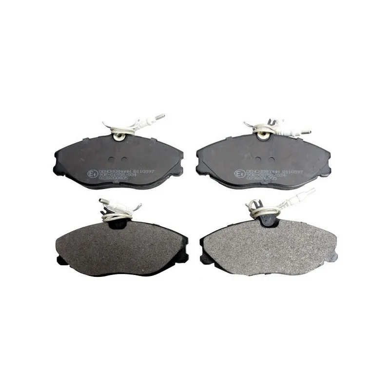 Jeu de 4 plaquettes de frein avant DENCKERMANN B110597