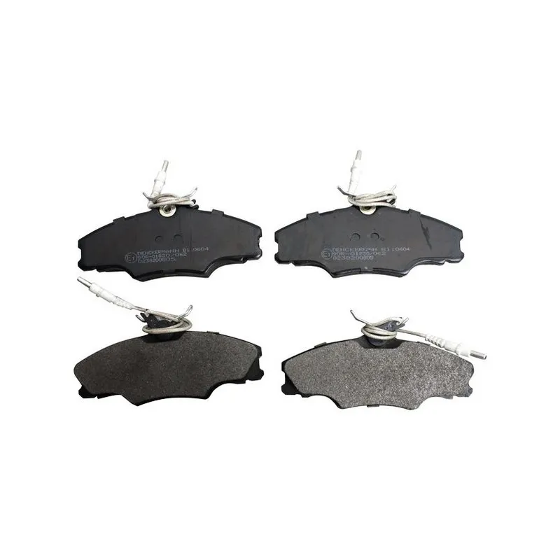 Jeu de 4 plaquettes de frein avant DENCKERMANN B110604