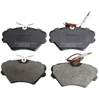 Jeu de 4 plaquettes de frein avant DENCKERMANN B110644