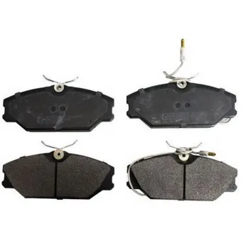 Jeu de 4 plaquettes de frein avant DENCKERMANN B110645