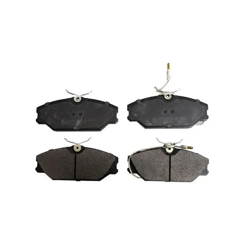 Jeu de 4 plaquettes de frein avant DENCKERMANN B110645