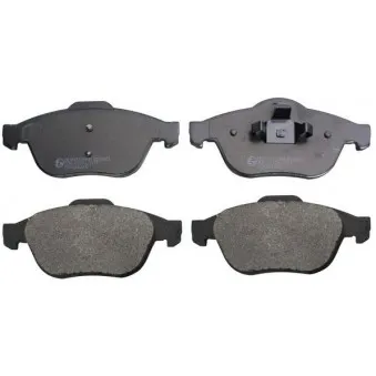 Jeu de 4 plaquettes de frein avant DENCKERMANN B110651