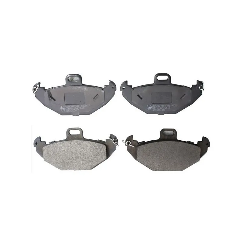 Jeu de 4 plaquettes de frein arrière DENCKERMANN B110652