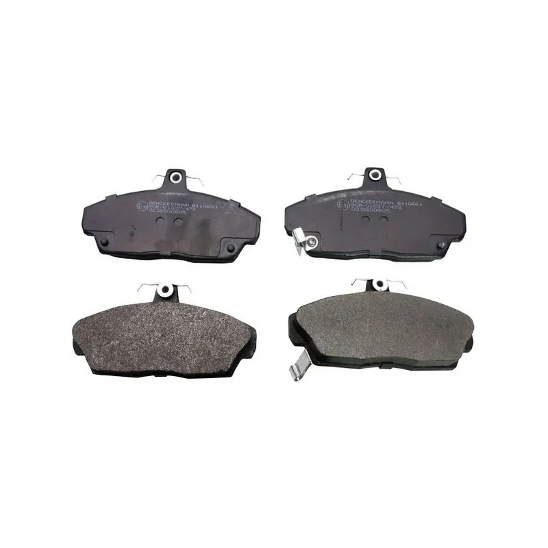 Jeu de 4 plaquettes de frein avant DENCKERMANN B110661