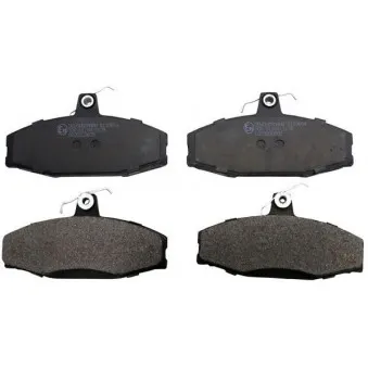Jeu de 4 plaquettes de frein avant DENCKERMANN B110694