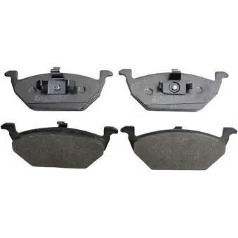 Jeu de 4 plaquettes de frein avant DENCKERMANN B110695