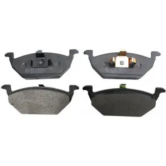 Jeu de 4 plaquettes de frein avant DENCKERMANN B110697