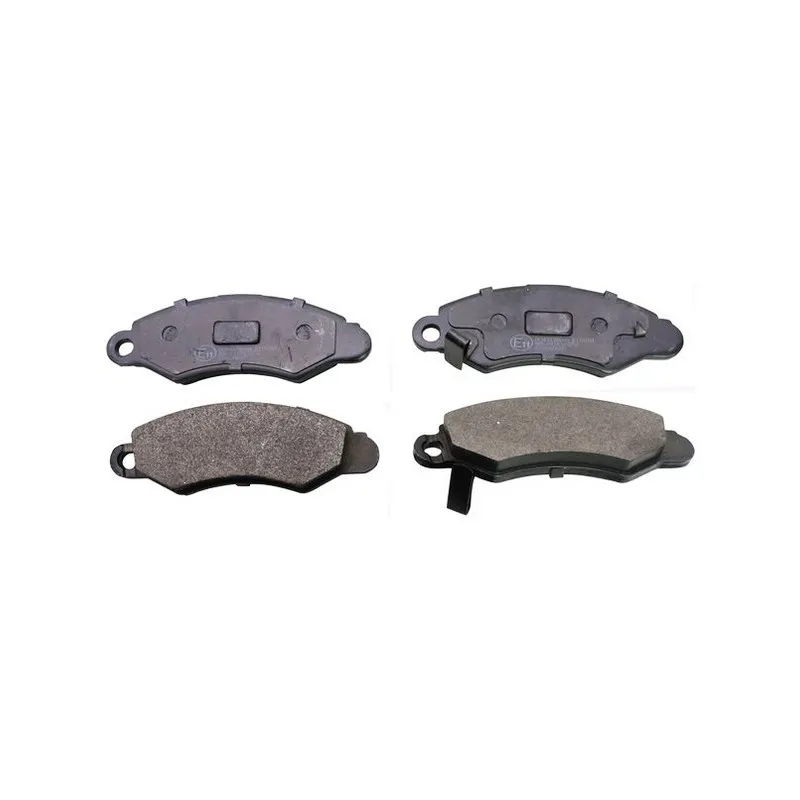 Jeu de 4 plaquettes de frein avant DENCKERMANN B110709