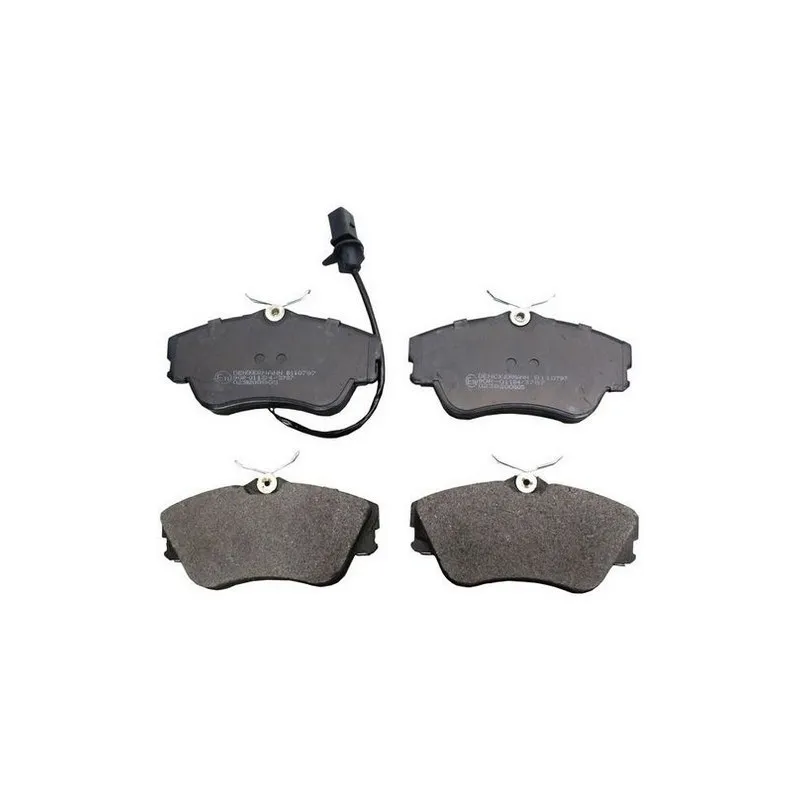 Jeu de 4 plaquettes de frein avant DENCKERMANN B110797
