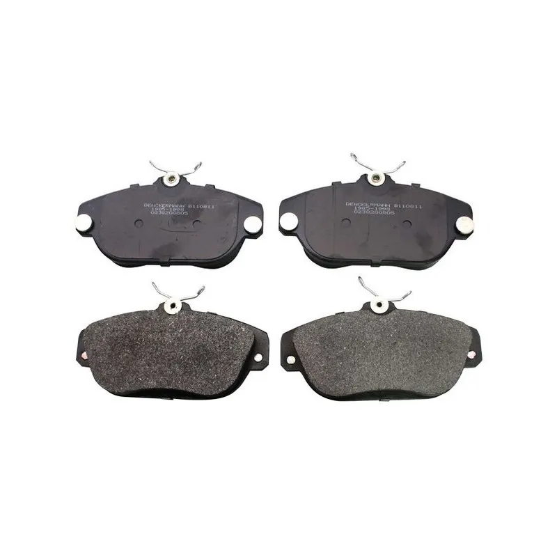 Jeu de 4 plaquettes de frein avant DENCKERMANN B110811