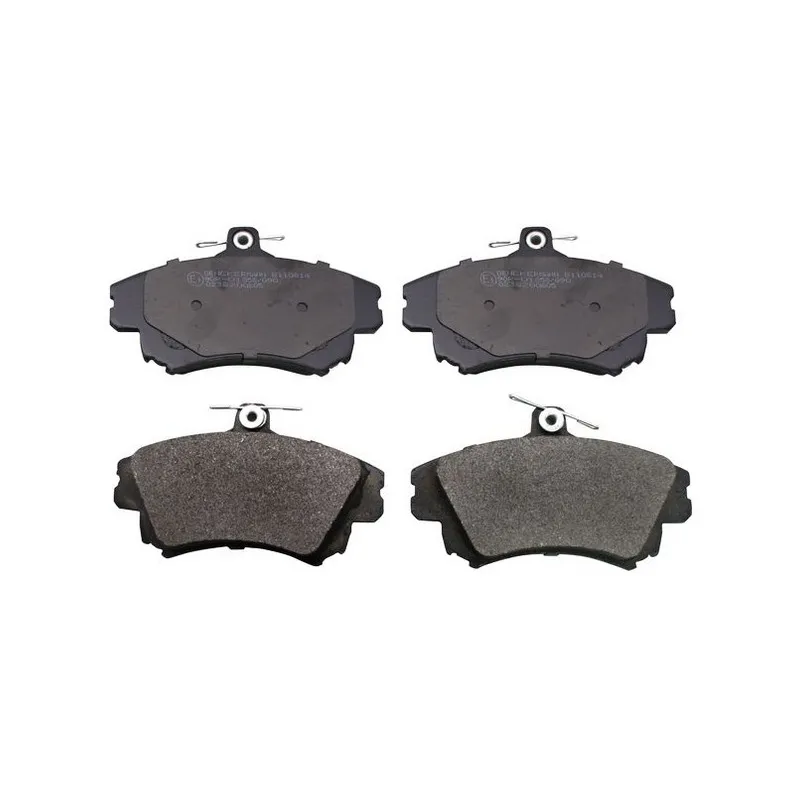 Jeu de 4 plaquettes de frein avant DENCKERMANN B110814
