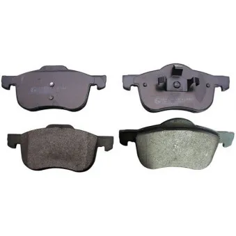 Jeu de 4 plaquettes de frein avant DENCKERMANN B110817