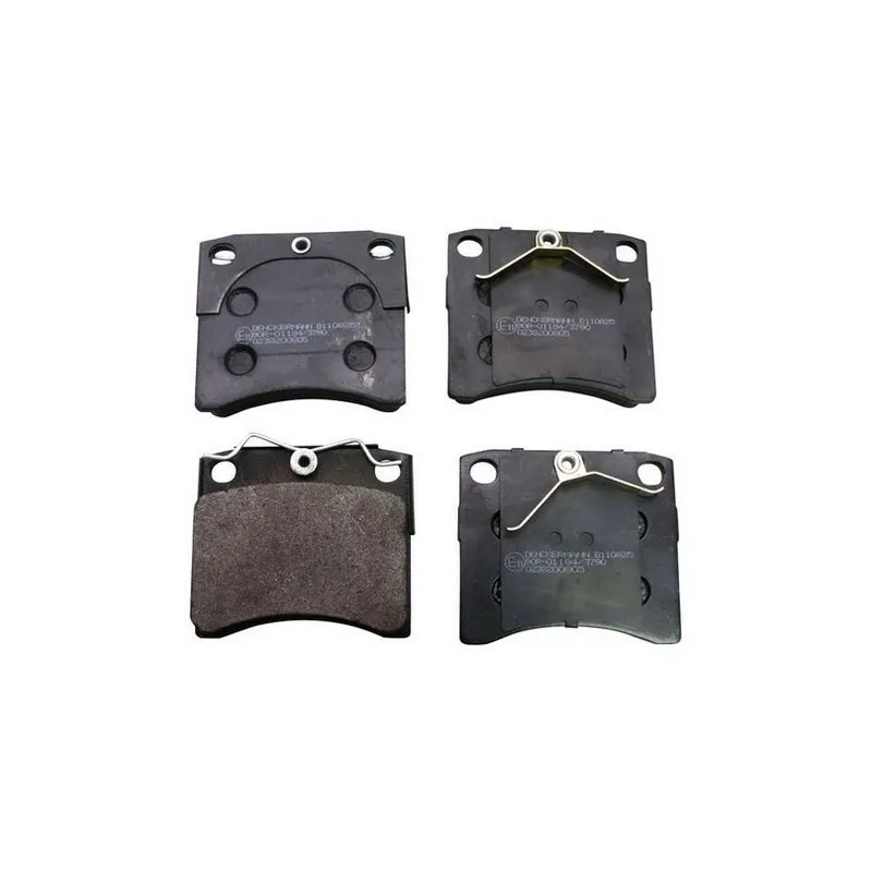 Jeu de 4 plaquettes de frein avant DENCKERMANN B110825