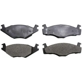 Jeu de 4 plaquettes de frein avant DENCKERMANN B110832