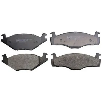 Jeu de 4 plaquettes de frein avant DENCKERMANN B110833