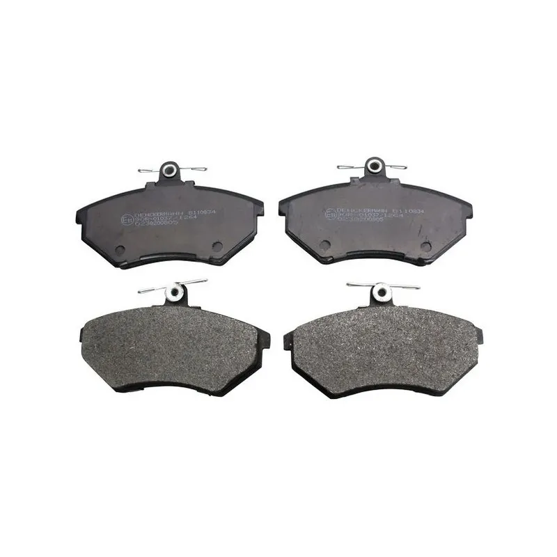 Jeu de 4 plaquettes de frein avant DENCKERMANN B110834