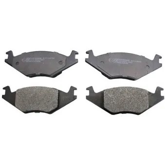 Jeu de 4 plaquettes de frein avant DENCKERMANN B110836