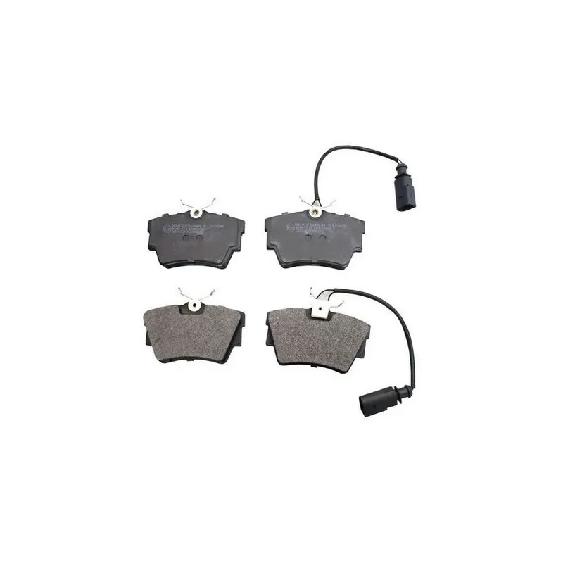 Jeu de 4 plaquettes de frein arrière DENCKERMANN B110846