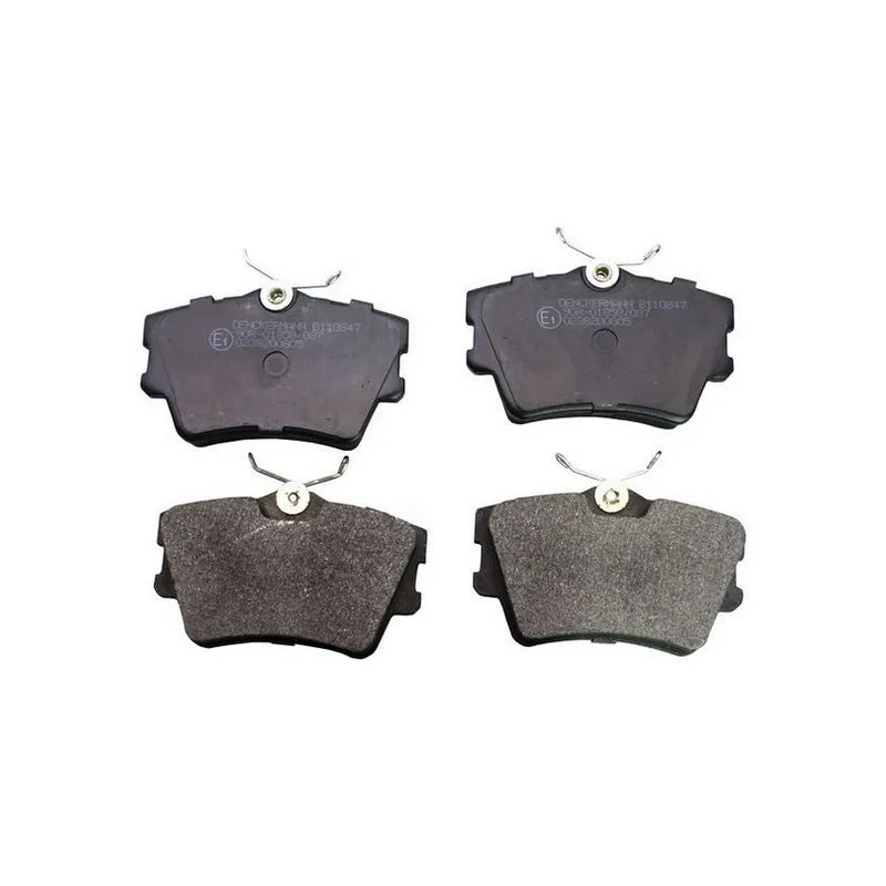Jeu de 4 plaquettes de frein arrière DENCKERMANN B110847