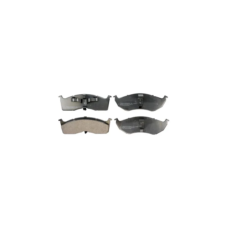 Jeu de 4 plaquettes de frein avant DENCKERMANN B110865