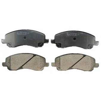 Jeu de 4 plaquettes de frein avant DENCKERMANN B110875