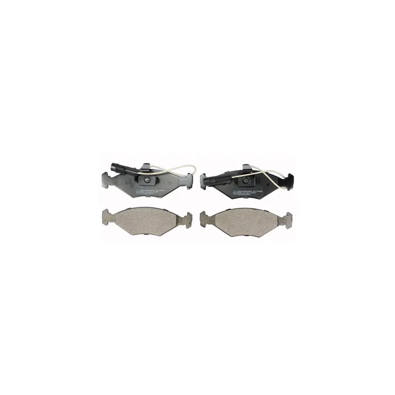 Jeu de 4 plaquettes de frein avant DENCKERMANN B110886