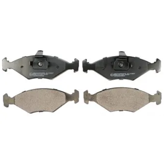 Jeu de 4 plaquettes de frein avant DENCKERMANN B110887