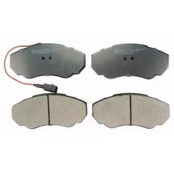 Jeu de 4 plaquettes de frein avant DENCKERMANN B110899