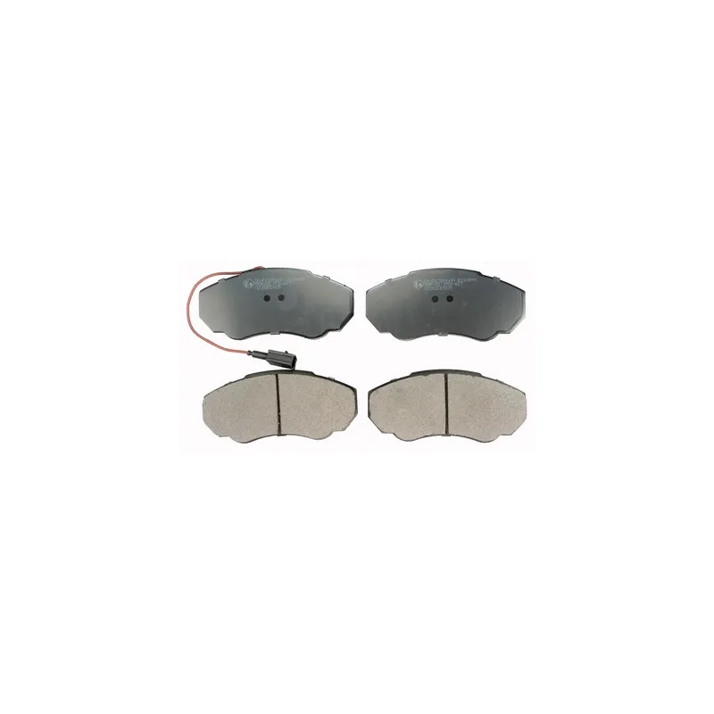 Jeu de 4 plaquettes de frein avant DENCKERMANN B110899