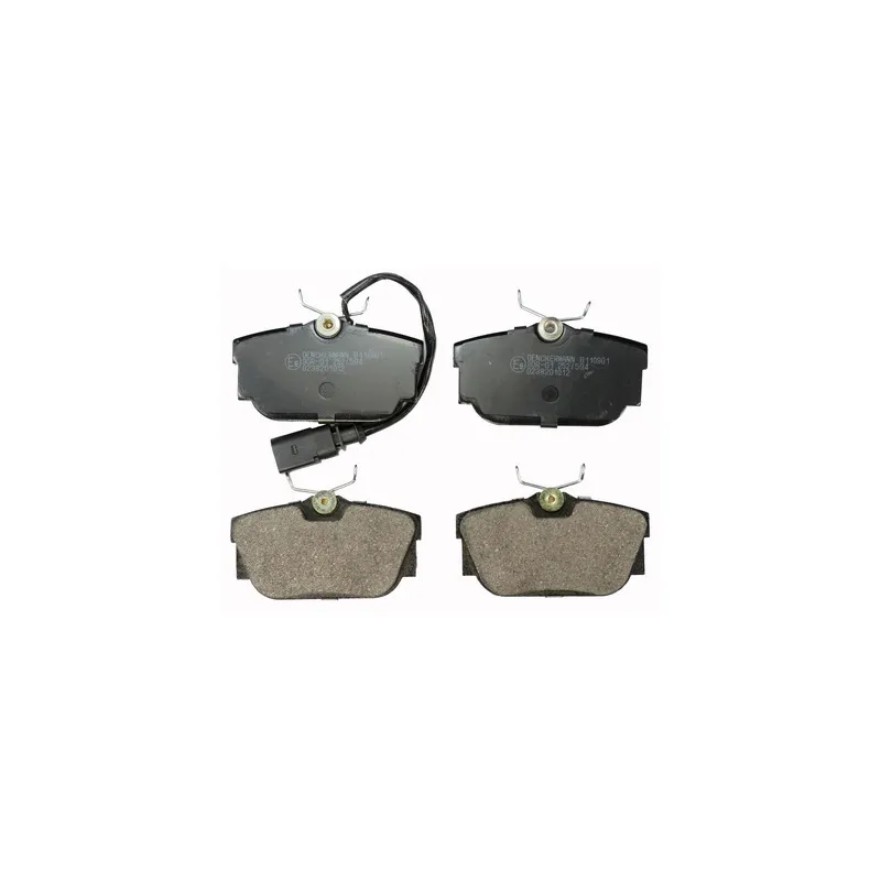Jeu de 4 plaquettes de frein arrière DENCKERMANN B110901