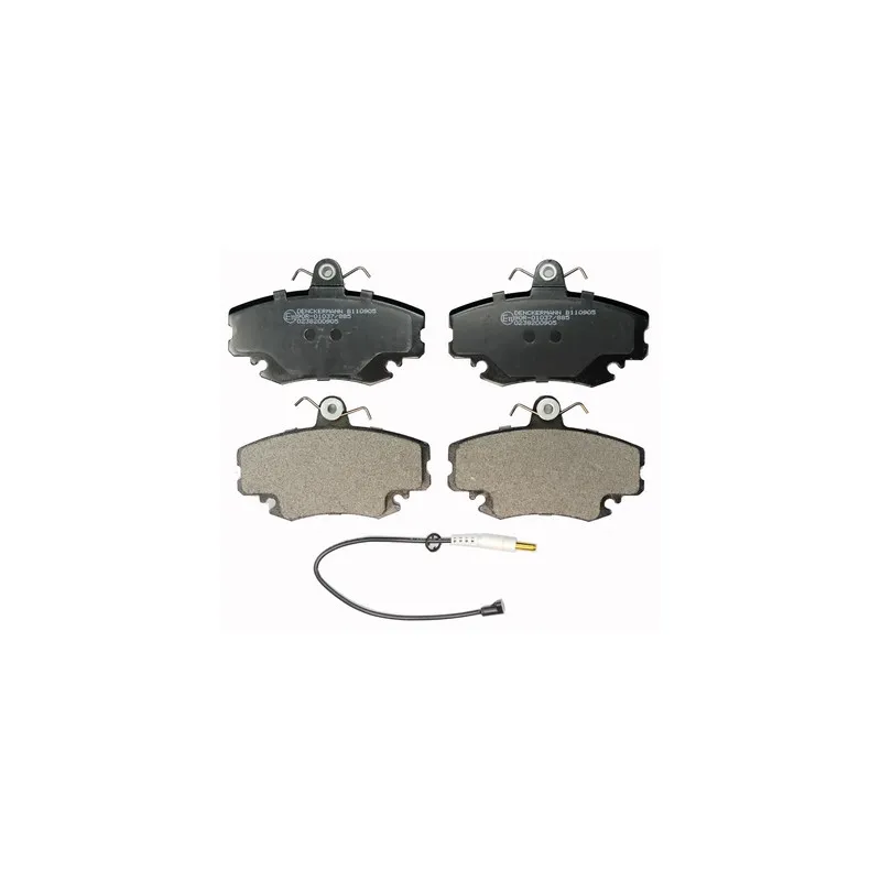 Jeu de 4 plaquettes de frein avant DENCKERMANN B110905