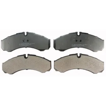 Jeu de 4 plaquettes de frein avant DENCKERMANN B110911