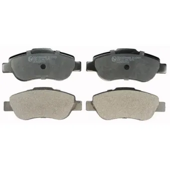 Jeu de 4 plaquettes de frein avant DENCKERMANN B110929