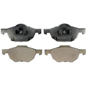 Jeu de 4 plaquettes de frein avant DENCKERMANN B110932